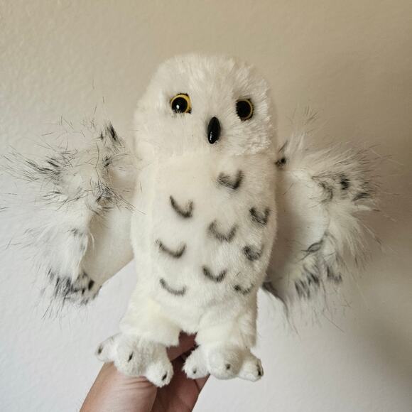 Douglas The Cuddle Toy Spotted Snow Owl Stuffed Animal Plush 11" - Picture 2 of 6